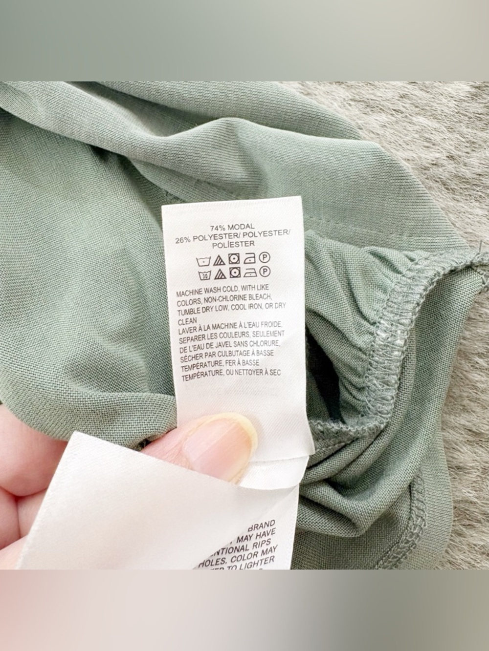 NWT Lucky Brand Twist Front Top Small - Picture 9 of 11